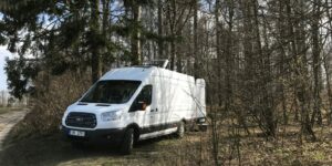 ford transit vestavba, vanlife