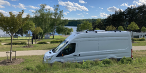 ford transit vestavba, vanlife